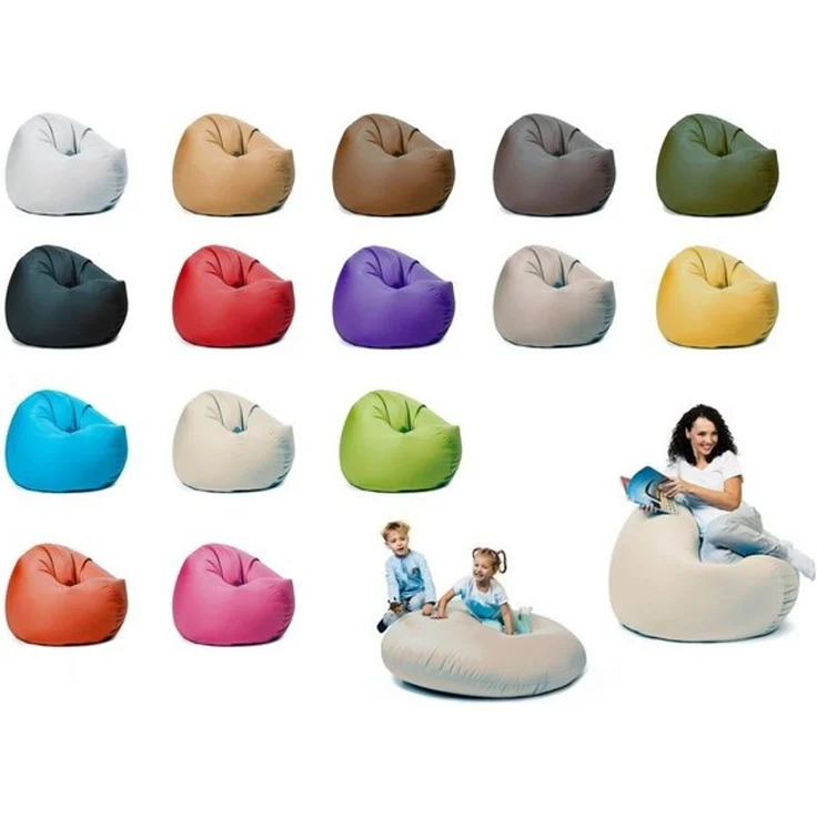 sunnypillow Sitzsack mit Styropor Füllung Outdoor & Indoor für Kinder und Erwachsene – Bild 4