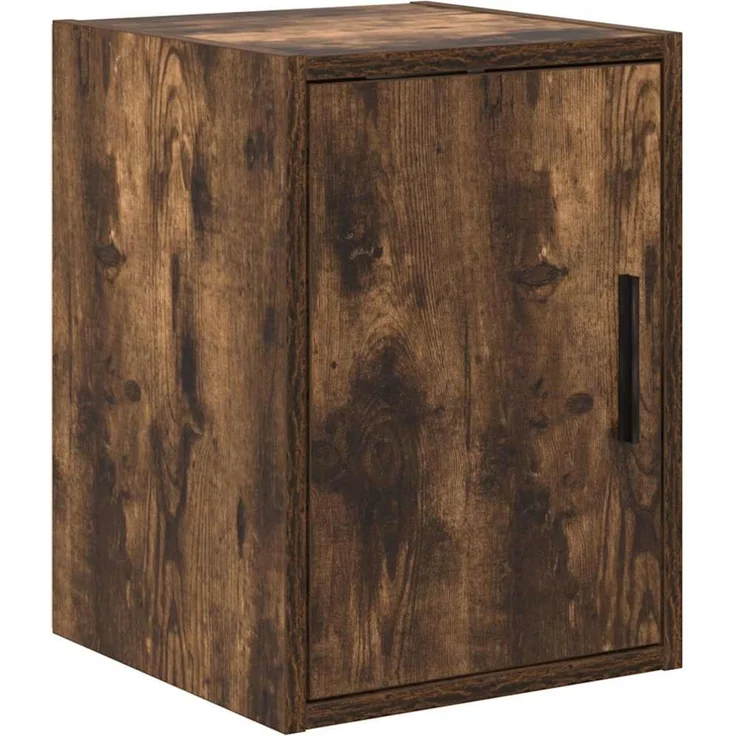 vidaXL Garagen-Wandschrank Räuchereiche Holzwerkstoff 860615 – Bild 1