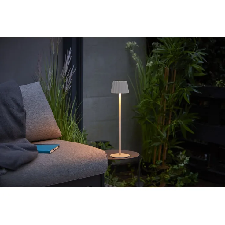 Northpoint LED Tischleuchte 3in1 Flaschenleuchte warmweiß RGB dimmbar Innen Außen
