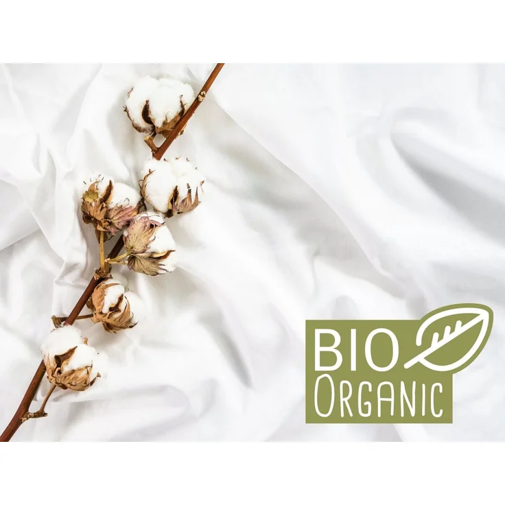 Paradies Kunstfaserbettdecke Avera Bio, Füllung: 80% Polyester, 20% Lyocell, Bezug: 100% Baumwolle kbA, atmungsaktive Lyocell Ganzjahresdecke – Bild 3