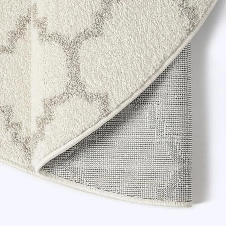 Sanat Teppich Boho 8202, rund, Höhe: 10 mm, Kurzflor, robust, Boho, Scandic, für Fussbodenheizung geeignet – Bild 5