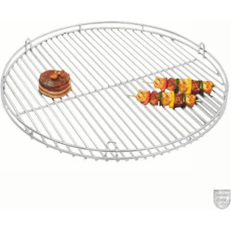 Schneider Grillrost mit Aufhängeösen, Edelstahl silber, Ø 50 cm – Bild 4