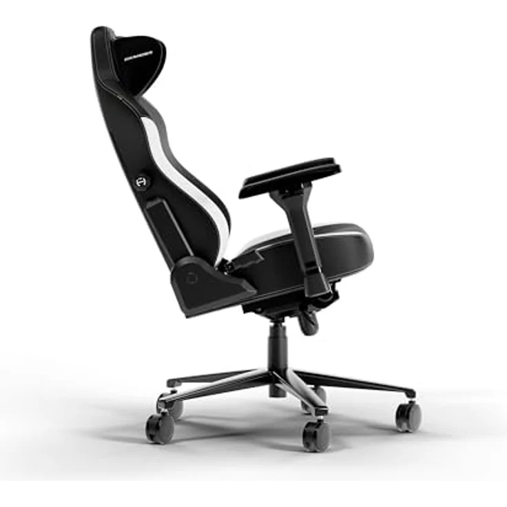DXRacer CRAFT L Schwarz & Weiß EPU Leder das Orginal Gaming Stuhl – Bild 4