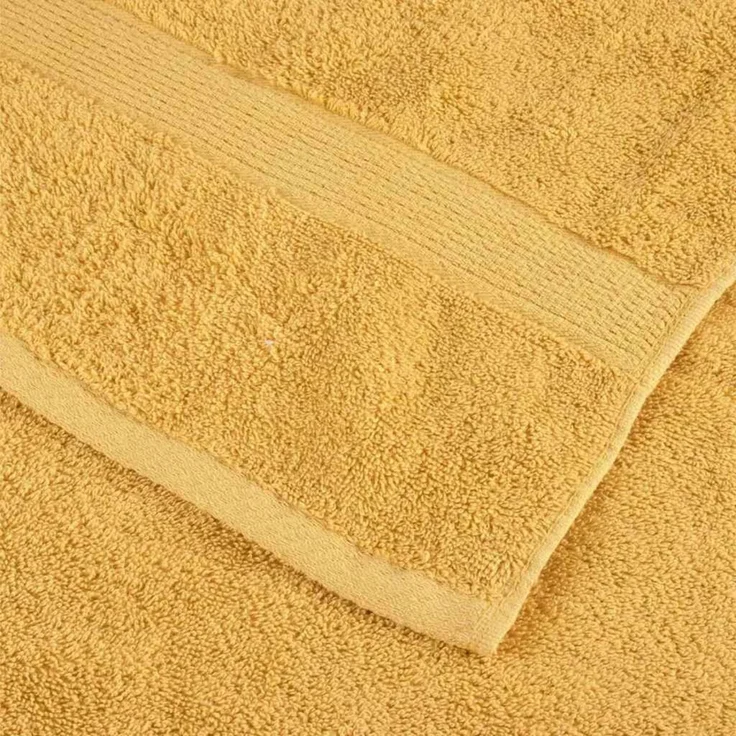 vidaXL Gästetuch SOLUND 2 Stk. Gold 15 x 21 cm 550 gsm 137272 – Bild 5