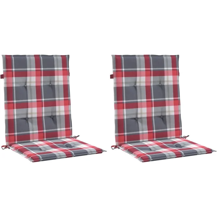 vidaXL Gartenstuhlauflagen für Niedriglehner 2 Stk. 100x50x3 cm 314152 – Bild 3