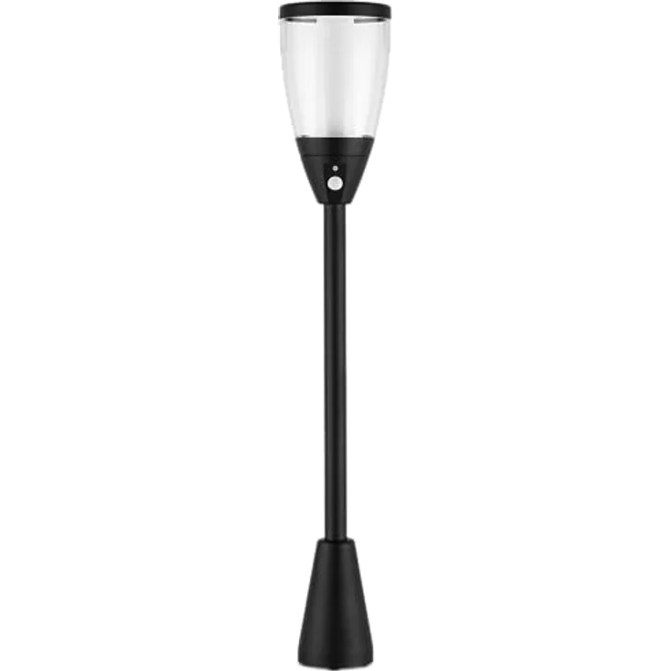 REV LUMUS 170 Solarleuchte Garten, Stehleuchte mit Bewegungsmelder, Gartenbeleuchtung, 200lm, 3000K, 2W, IP65, schwarz – Bild 5