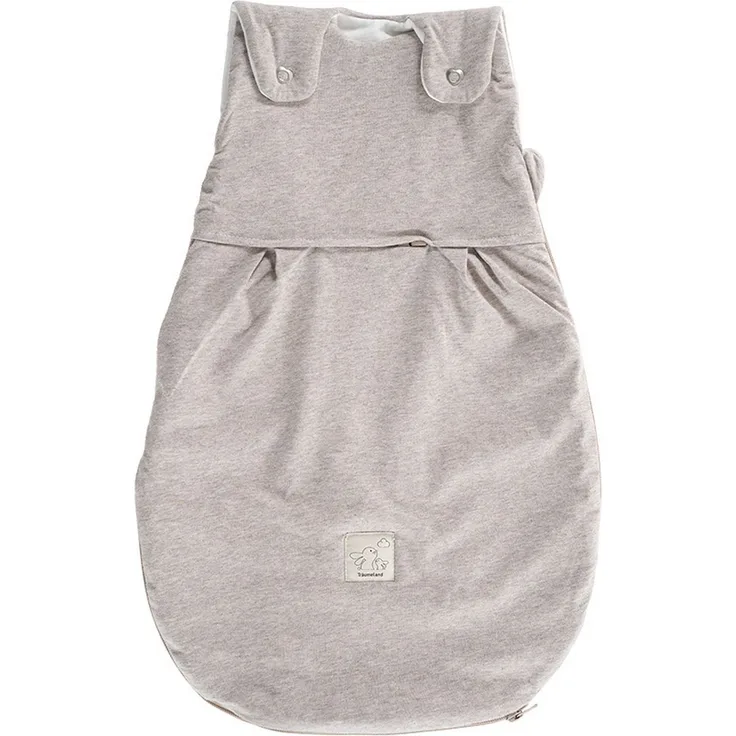 Träumeland Schlafsack Ganzjahres-Schlafsack beige meliert Größe 50/56