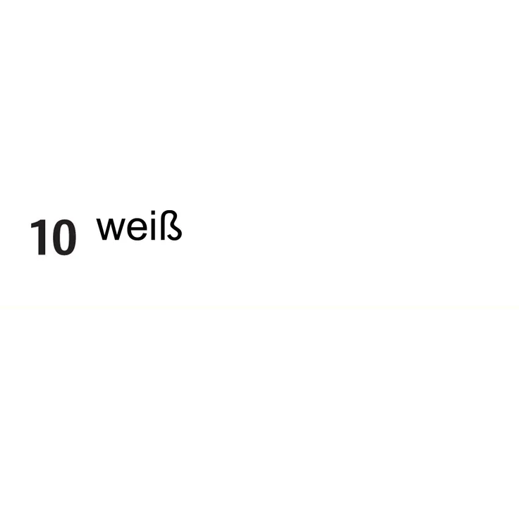 Janine Jersey Nackenhörnchen Bezug 35 x 40 cm 100% Baumwolle 5007 10 weiß