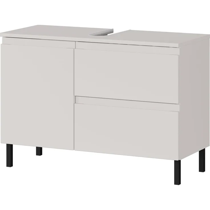 GERMANIA Waschbeckenunterschrank Scantic (1-St) mit Siphonausschnitt