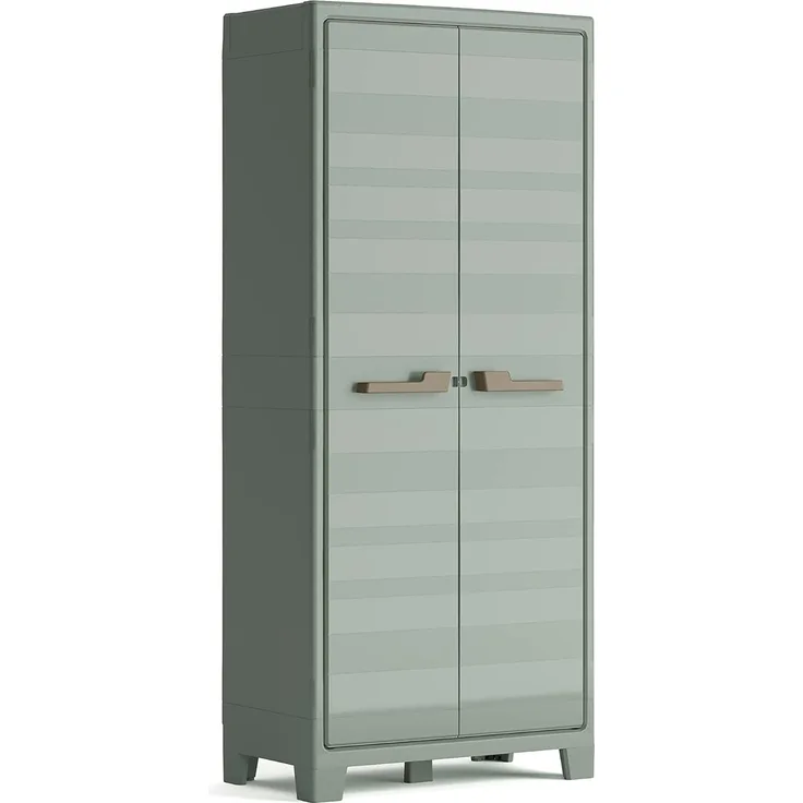 Keter Fächerschrank Garten-Mehrzweckschrank Planet Jadegrün (1-St)