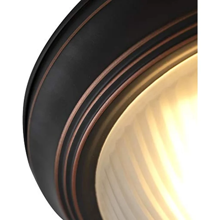 Qazqa Deckenleuchte Classico, ohne Leuchtmittel, E27, Braun, Klassisch / Antik, Glas, 1-flammig – Bild 6