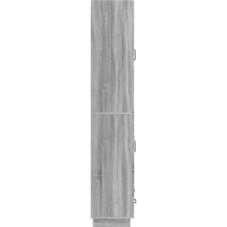 vidaXL Schrankset 2 pcs Grau Sonoma Holzwerkstoff 3416778 – Bild 5