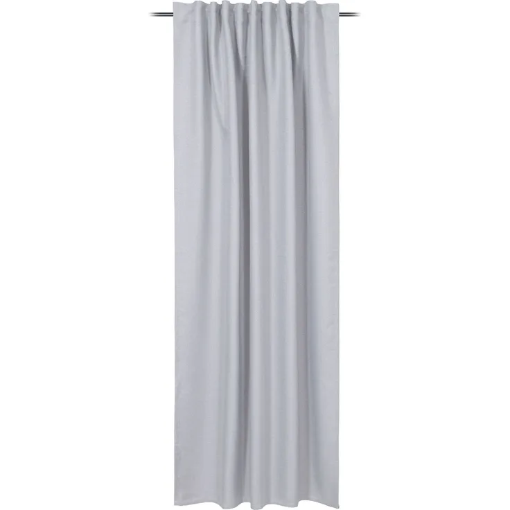 GÖZZE Fertigvorhang DARK silber BH 140x245 cm silber Gardine Flächenvorhang