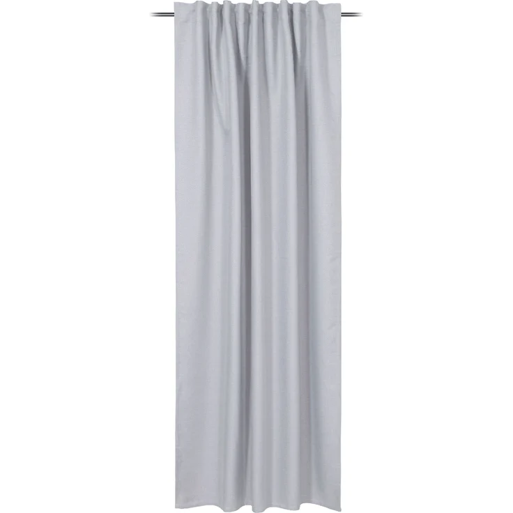 GÖZZE Fertigvorhang DARK silber BH 140x245 cm silber Gardine Flächenvorhang