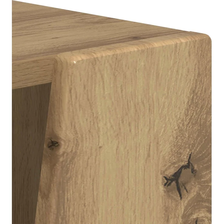 vidaXL Seitenregal Artisan-Eiche 33 x 32 x 100,5 cm Holzwerkstoff 892426 – Bild 8