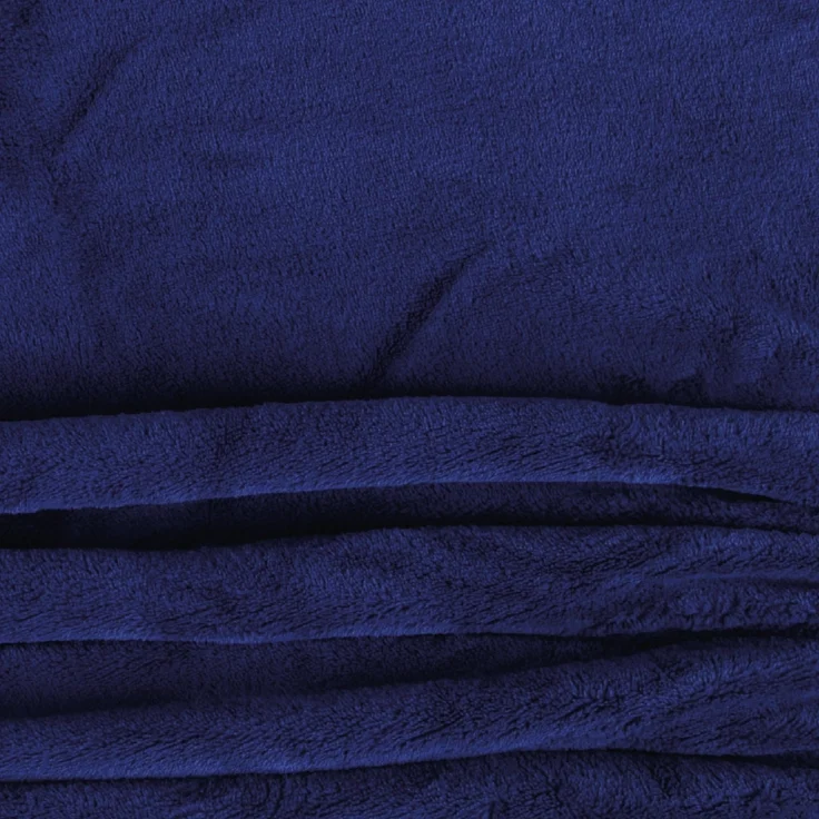Kuscheldecke supersofte Tagesdecke vielseitig verwendbare Microfaser-Decke, flauschig und anschmiegsam in vielen verschiedenen modischen Farben erhältlich (blau - mittelblau / 130x170 cm) – Bild 6