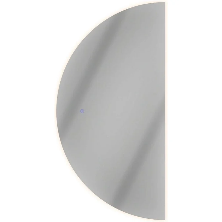 Planetmöbel Dekospiegel NIVORA (Dimmbar mit Touch-Schalter, 100x50cm, Dekorativer Wandspiegel mit Dimm-Funktion), LED Spiegel – Bild 5