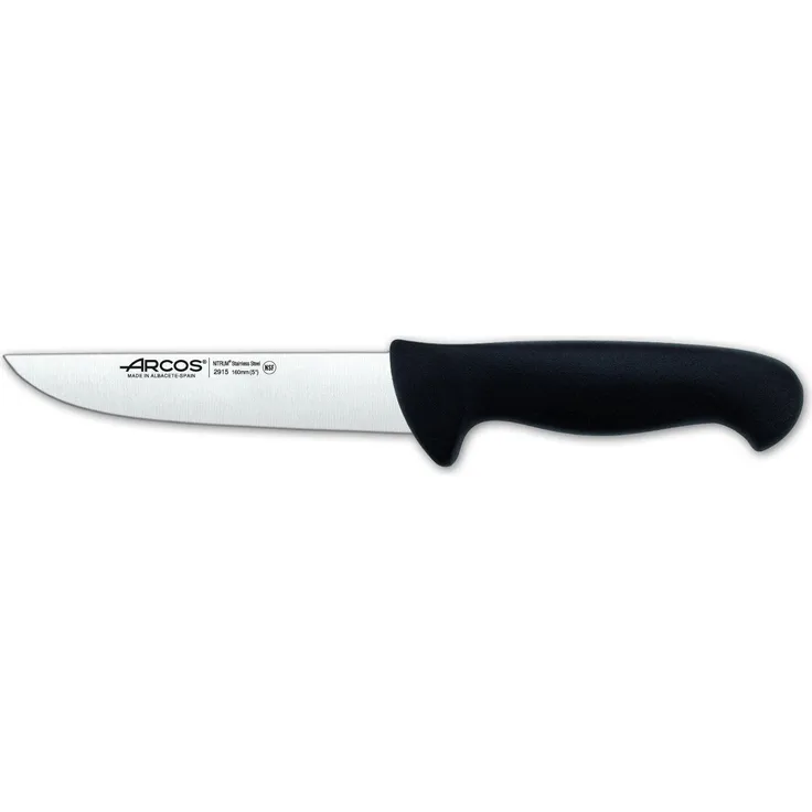 Arcos 291525 Metzgermesser, acier_inoxydable, Schwarz