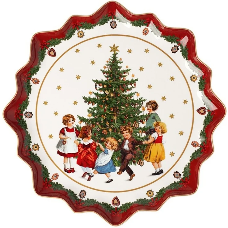Villeroy & Boch Toy's Fantasy Gebäckteller ø 39 cm "Kinder tanzen" – Bild 1