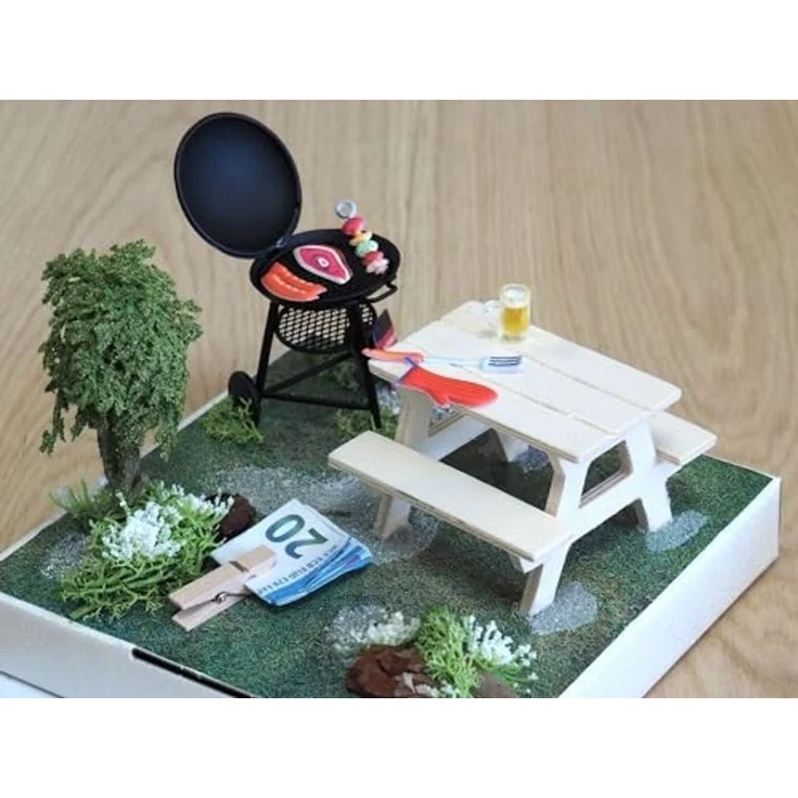 ZauberDeko Geschenkbox Geldgeschenk Verpackung Grillen Grill Garten Party Geburtstag Mann – Bild 3