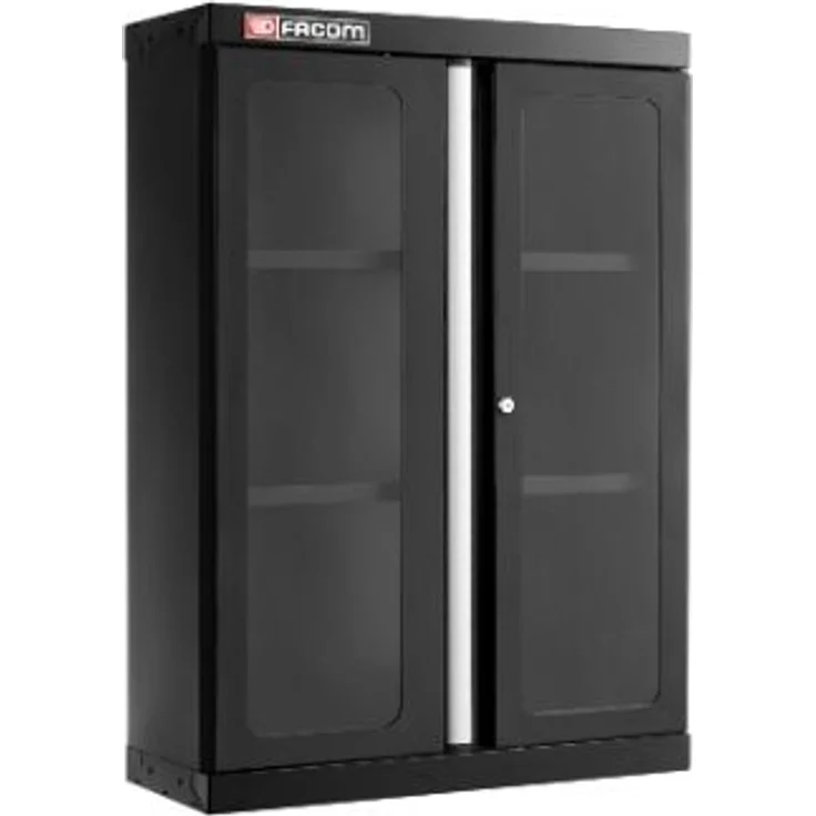 Facom JLS3 Aufsatzschrank + 2Glastueren schw