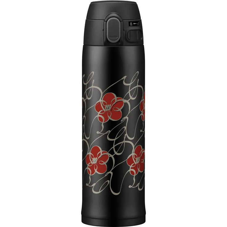 Zojirushi SM-TA36PA Vakuum-Isolierbecher aus Edelstahl 16-Ounce Kana Schwarz