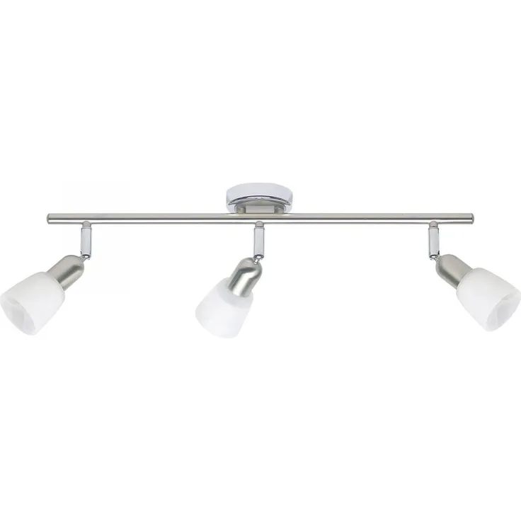 Brilliant Leuchten No. 55316-77 Spotrohr Sofia E14 IP20 3-flammig eisen chrom weiß