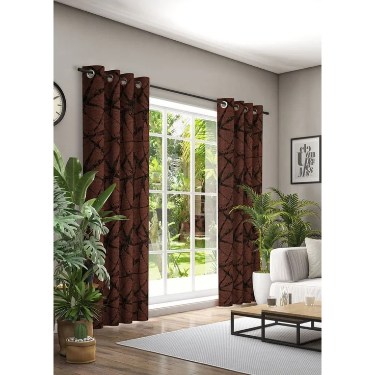 LYSEL® Vorhang Ösenschal Maipa (1 St), blickdicht, HxB 245x146cm – Bild 3