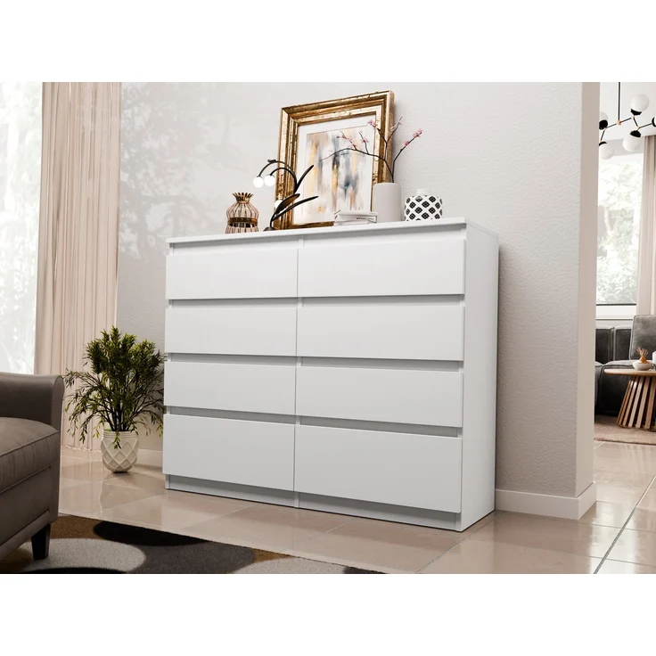 Beautysofa Kommode Aura 2 für Jugendliche Schubkastenkommode Breite 120 cm – Bild 1