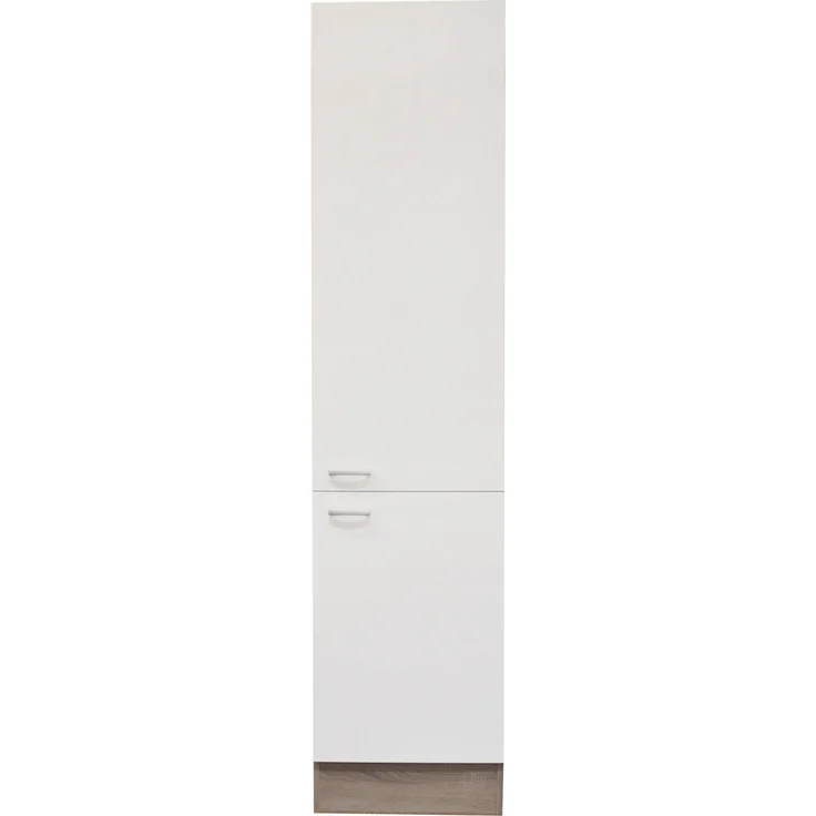 Vorratsschrank >Ailina< in Sonoma-Eiche / weiß - 50x211x56 (BxHxT) – Bild 1
