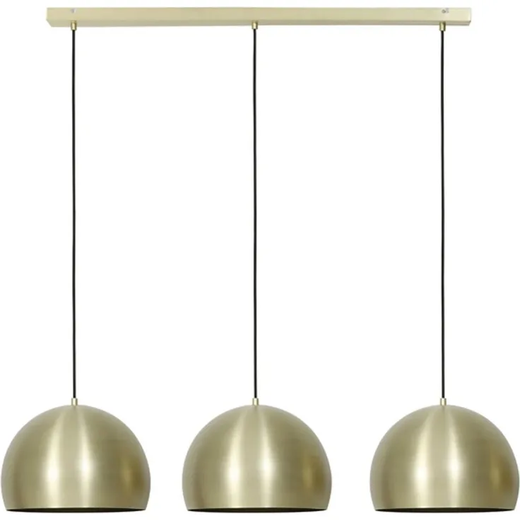 Deckenleuchte Hängeleuchte JAICEY von Light & Living 120x33x25 cm Metall Gold