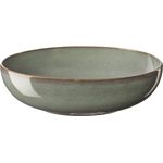 ASA Selection saisons Pastateller Eucalyptus, Speiseteller, Pasta Teller, Steinzeug, Grün, Ø 21 cm, 27231175