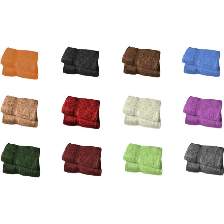 Exklusiv Heimtextil Handtuch Frottier 500g/m² 50 x 100 cm Kiwi