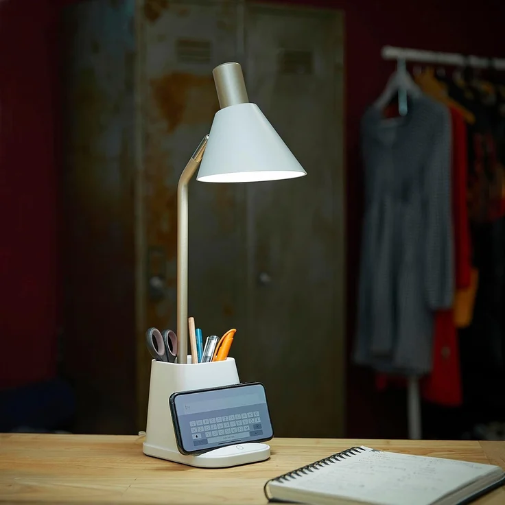 Northpoint LED Schreibtischlampe Dimmbar mit Wireless Charging & Farbtemperaturwechsel