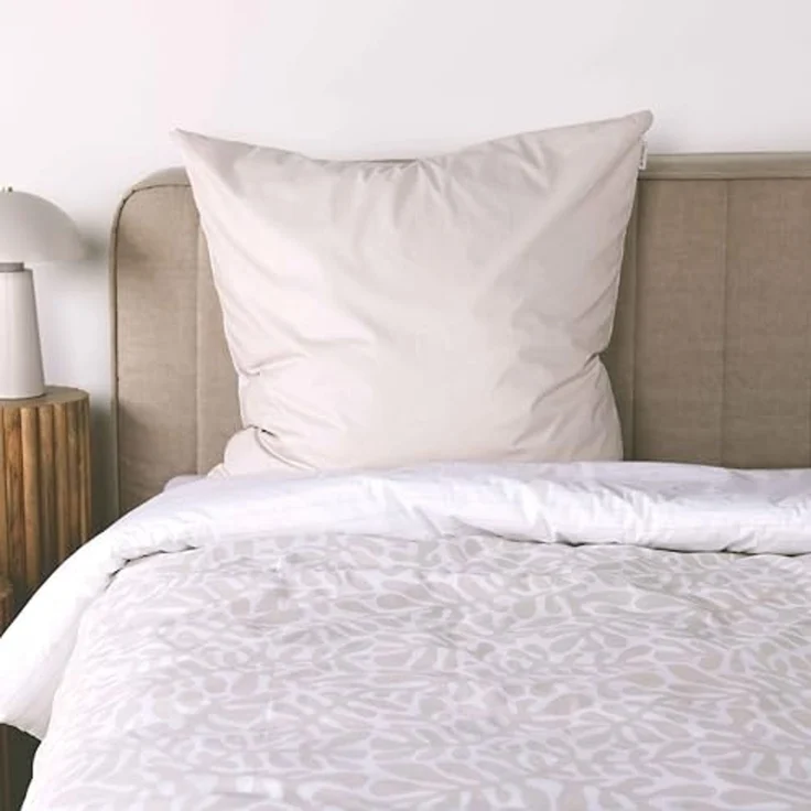 TOM TAILOR HOME Bettwäsche ORGANIC LEAVES in Gr. 135x200cm, 155x220cm oder 200x220cm, Renforcé, 2 teilig, new bedroom, mit farbigem Markenreißverschluss – Bild 3