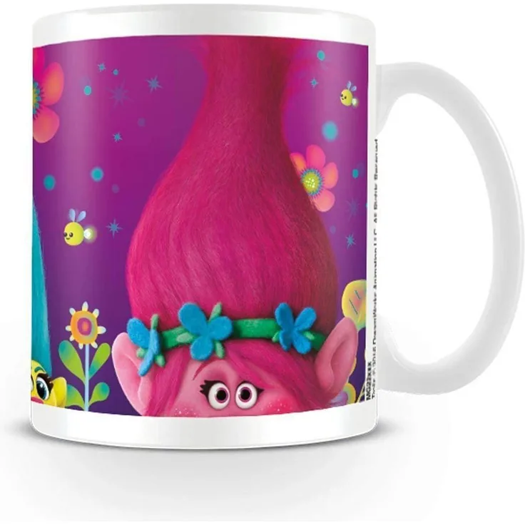 Trolls KaffeeTasse, Keramik, Mehrfarbig, 7. 9 x 11 x 9. 3 cm