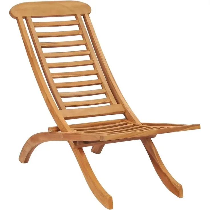 vidaXL Gartenstuhl Klappbar 50x90x69 cm Massivholz Teak 319163