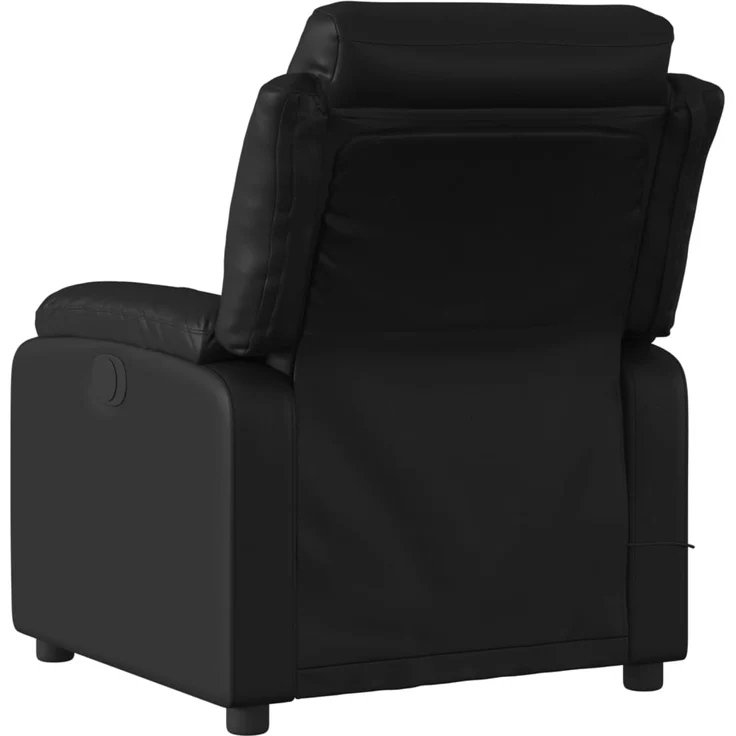 vidaXL Massage-Relaxsessel, Kunstleder, Schwarz 3205744 – Bild 3