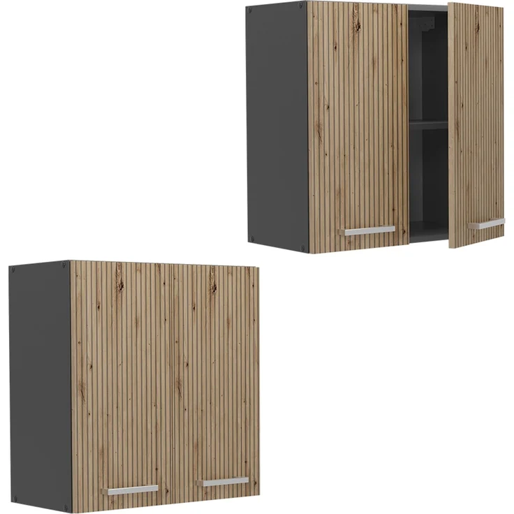 Hängeschrank R-Line Artisan-Eiche 60 cm Vicco – Bild 5