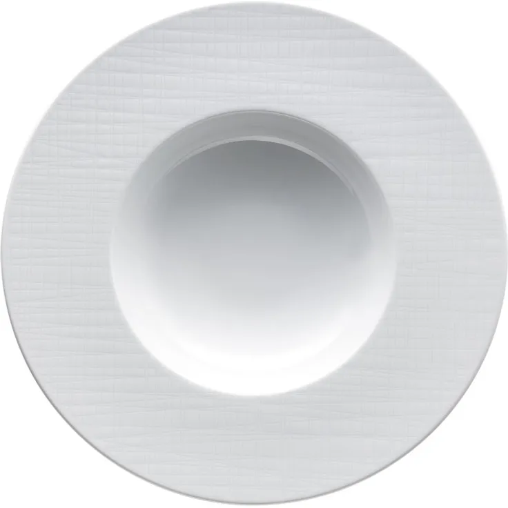 Rosenthal Selection Mesh Weiss Teller Tief 28 cm Fahne