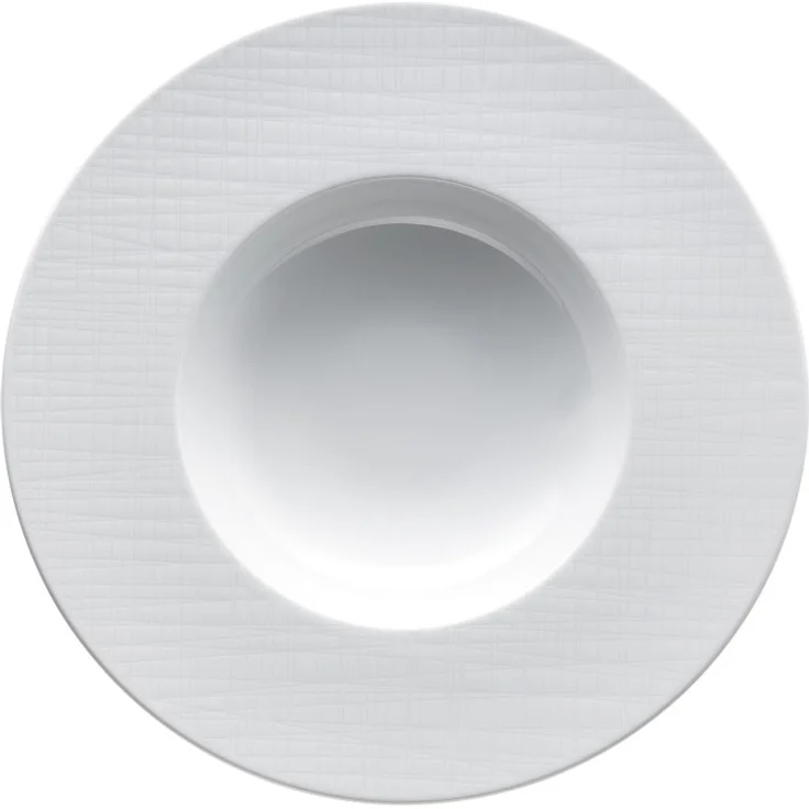 Rosenthal Selection Mesh Weiss Teller Tief 28 cm Fahne