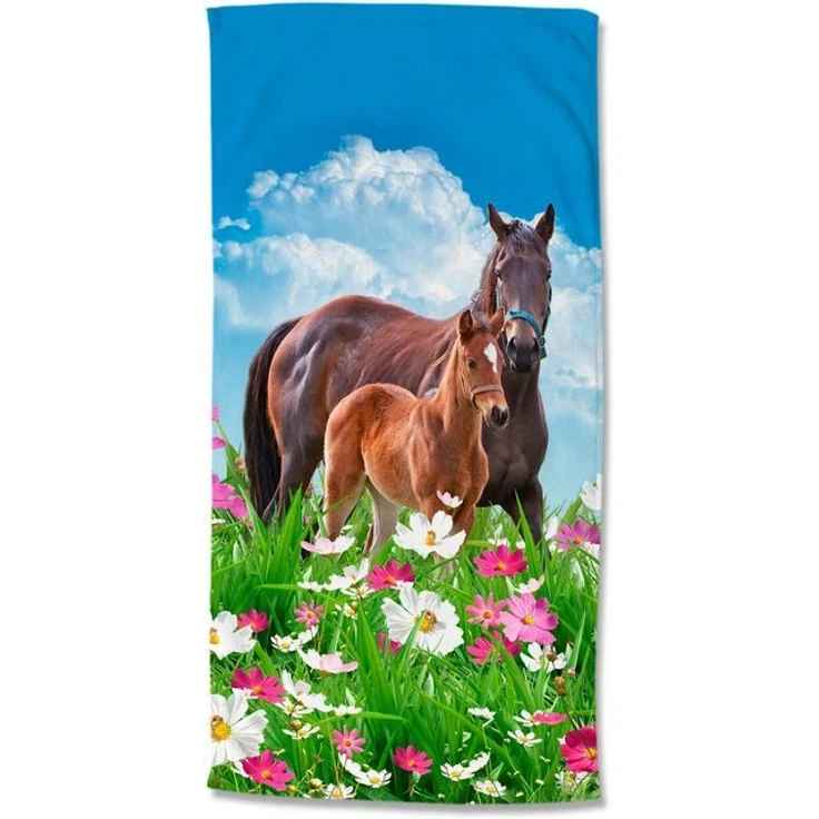 Good Morning Mikrofaser Strandtuch Liegetuch 75 X 150 cm Dora bunt – Bild 3