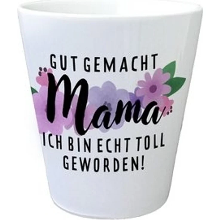 speecheese Blumentopf Gut gemacht Mama Blumentopf mit Spruch Ich bin echt toll geworden – Bild 6