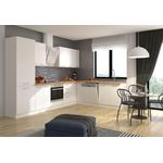 Eckküche Eko White 310x230 cm in weiß Küchenzeile Küchenblock Einbauküche