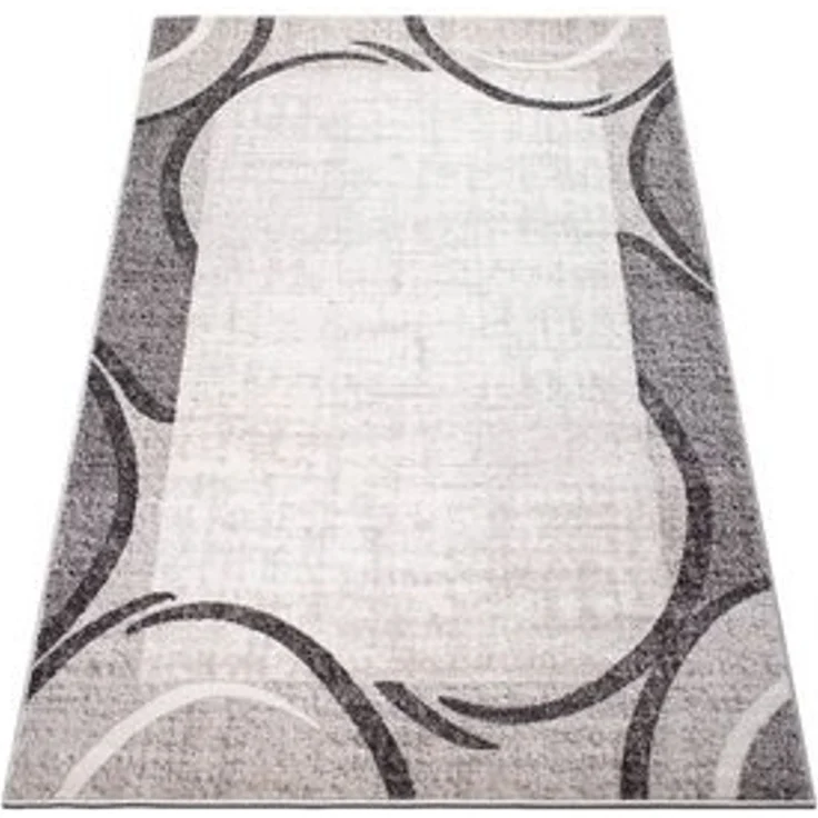 oKu-Tex Teppich Kurzflorteppich, modern, geometrisches Muster, Wohnzimmerteppich, rechteickig, Höhe: 11 mm, Teppich Wohnzimmer, Designteppich, meliert, weicher und dichter Flor – Bild 6