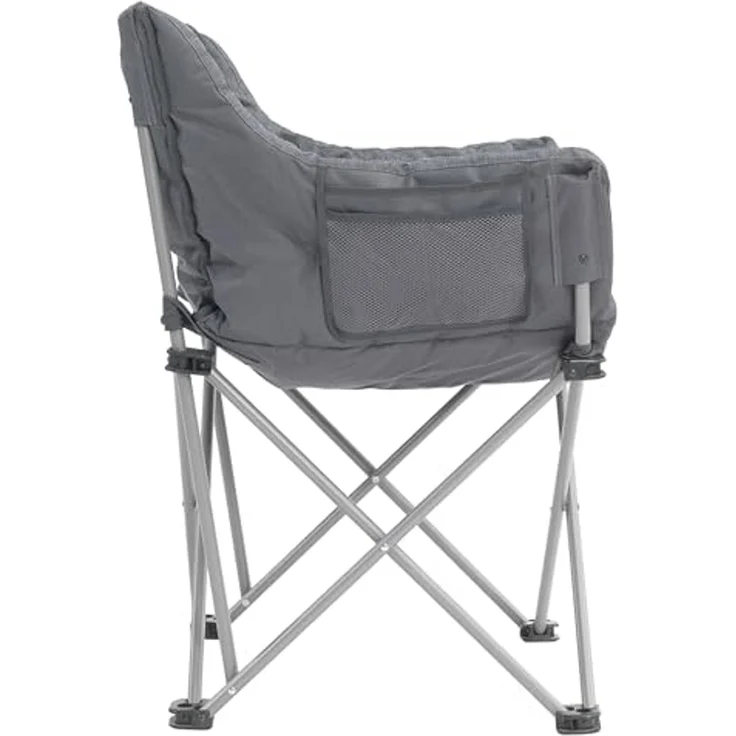 Outwell Campingstuhl 470474 4 Beine Schwarz Grau – Bild 4
