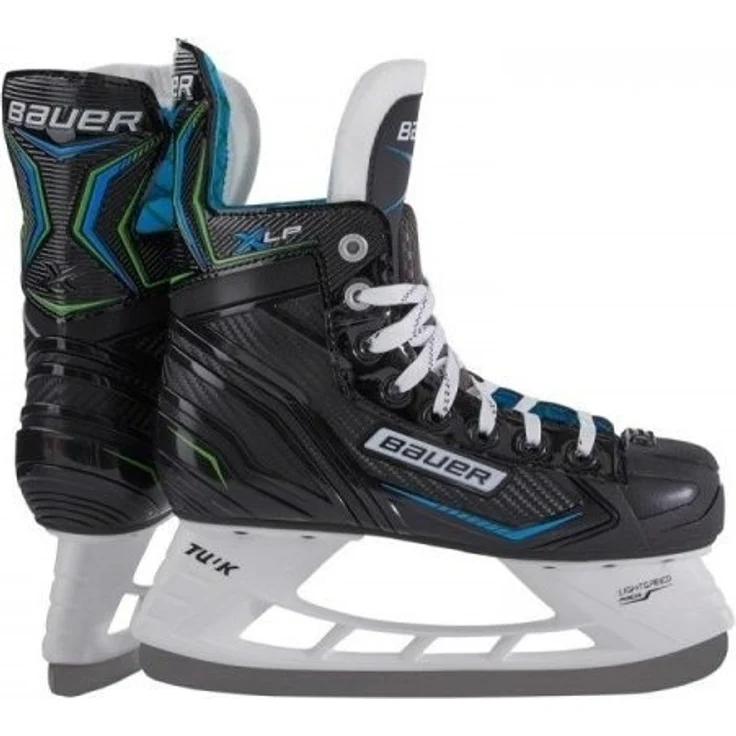 Bauer Schlittschuhe S21 BAUER X-LP SKATE - SR SCHWARZ/WEISS/BLAU/SILBER – Bild 1