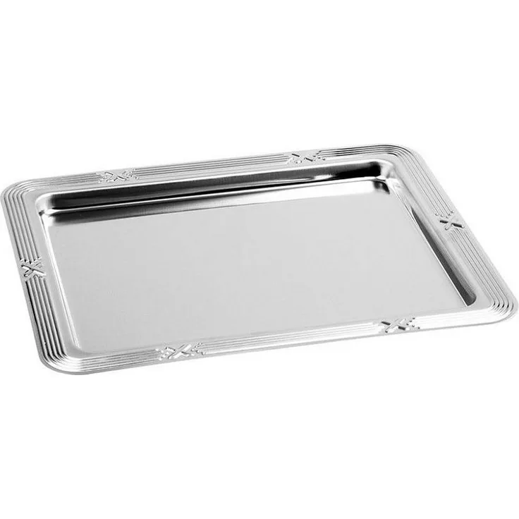 CHG Tablett c, h, g GN-Tablett 1/2 33,0 x 27,0 cm, Edelstahl, (1 Servierplatte)