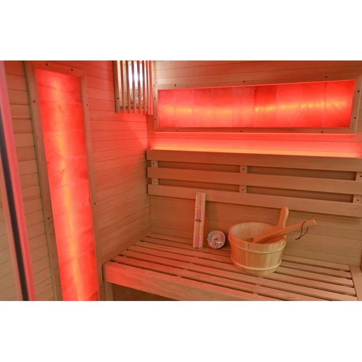 LUXOR 1 Sauna 2 Pers. 120x120x190 cm – Bild 6