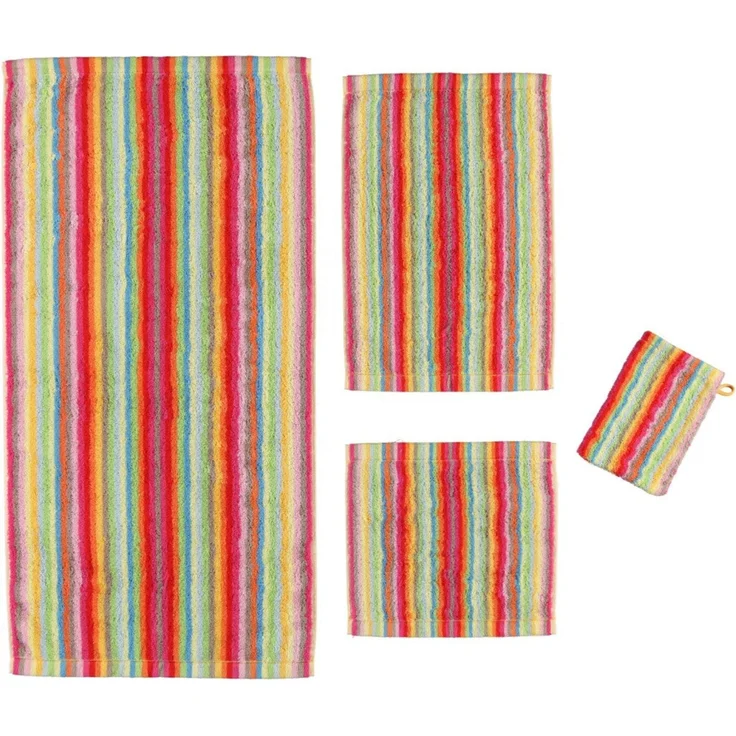Cawö Handtücher Lifestyle Streifen 7008 25, Badematte 50x80 cm
